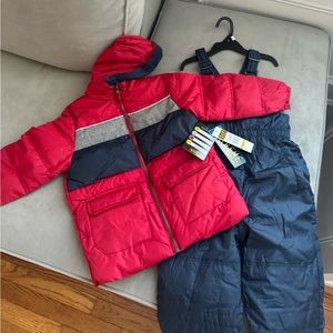 Children’s snow suit and jacket